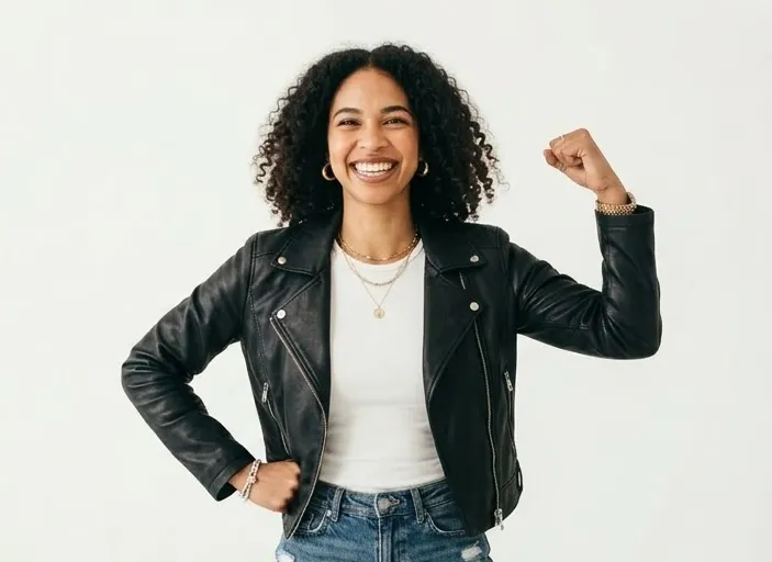 Medarbetare som firar framgångsrik digital verksamhetsutveckling med Microsoft 365